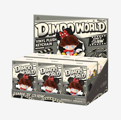💡Pop Mart x Dimoo World x Disney Series Vinyl Plush Full Set of 6