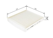 Innenraumfilter BOSCH 1 987 432 121 Partikelfilter für XW 400 ROVER RT HONDA 6 5