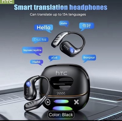 HTC NE69 AI Smart Translation Open-Ear Wireless Headphones Feature Translation