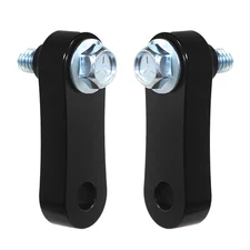 Passenger Foot Peg Relocation Mount Kit For Harley Softail FXST FLST 1986-2017