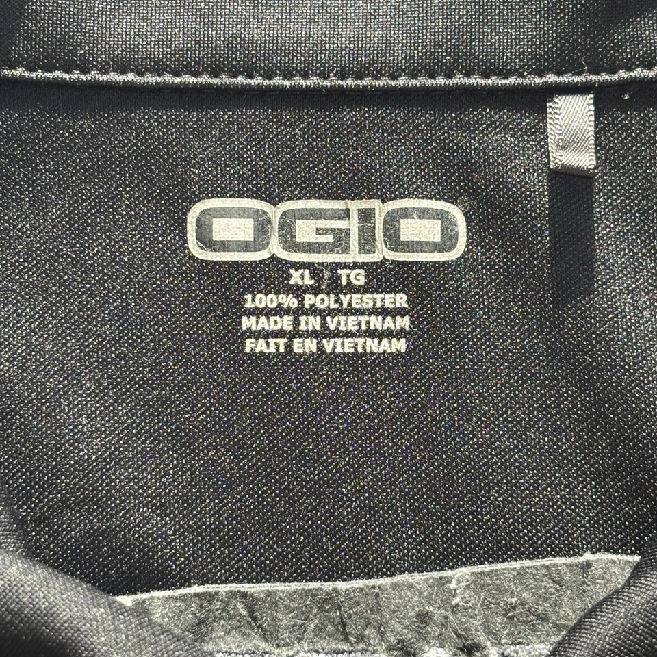 OGIO Lamborghini TPC Racing Polo Shirt XL Black Squadra Corse Embroidered - Image 4 of 4