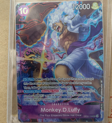 One Piece TCG - Monkey. D. Luffy - OP05-119 Englische Version 2nd Anniversary