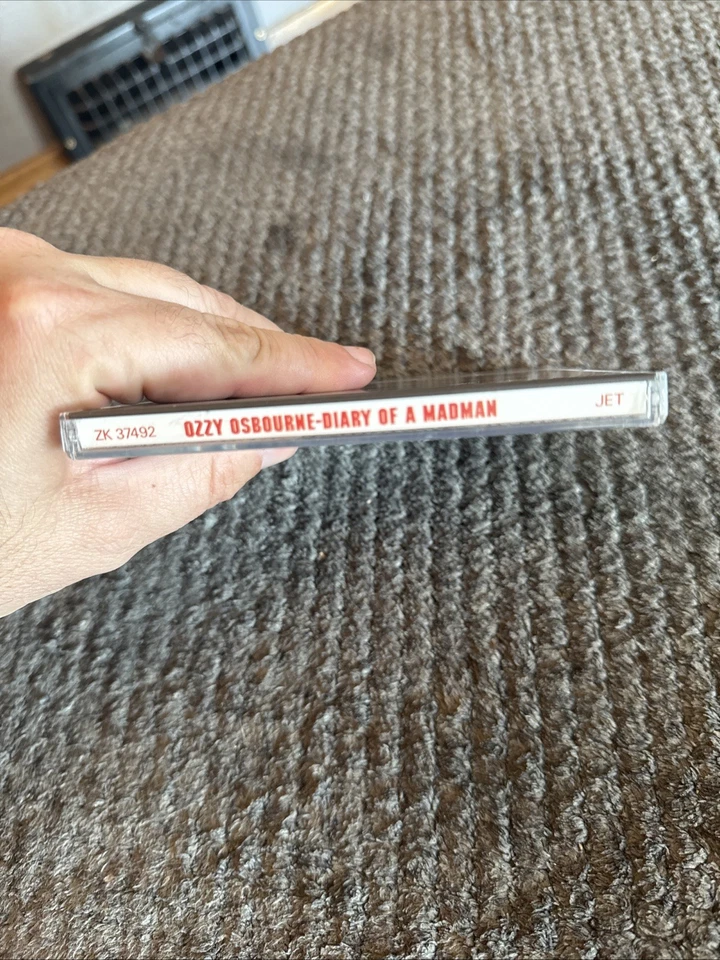 Ozzy Osbourne Diary Of A Madman CD 1st PRESS! Jet ZK 37492 Black Sabbath RARE! Foto 4 de 4