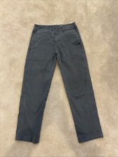 American Eagle Pants Mens 26x30 Gray Orginal Straight Chino Pockets