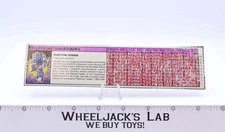 Triggerhappy Action Figure Tech Spec 1987 Vintage Hasbro G1 Transformers