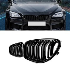 2012-18 Bmw F06 F12 F13 M6 650i 640i Gloss Black Front Kidney Grille Grill