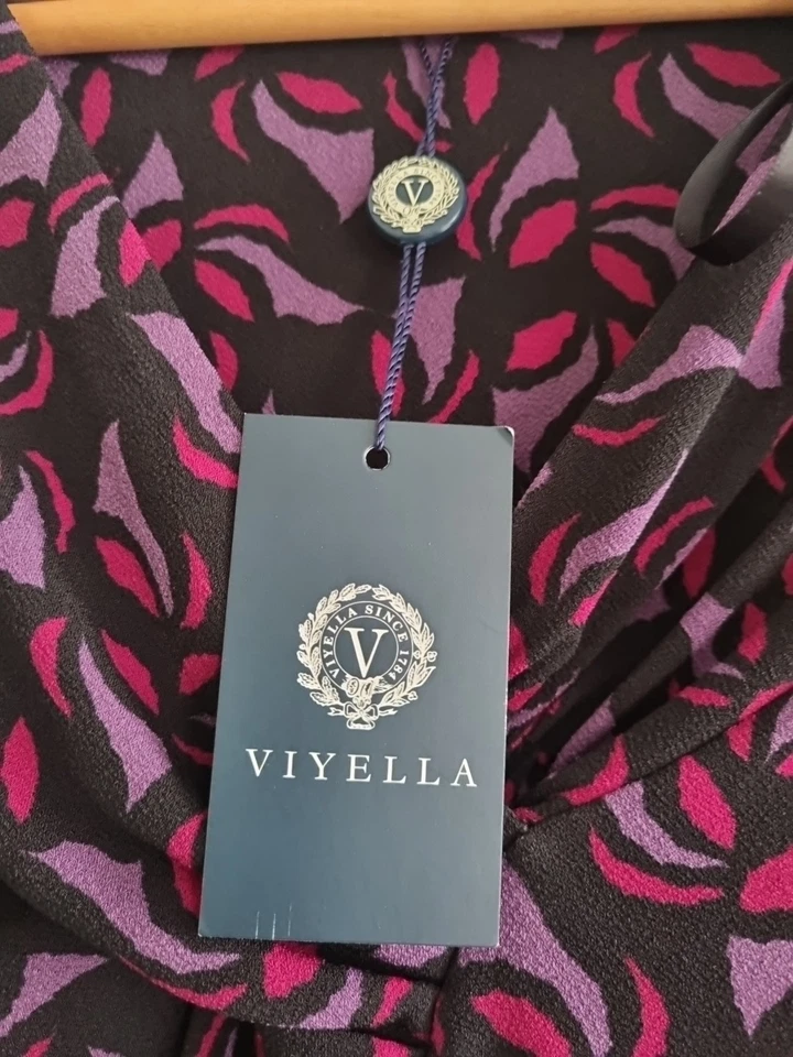 VIYELLA Purple, Pink And Black Blouse Top Size XL 16/18 - Image 4 of 4