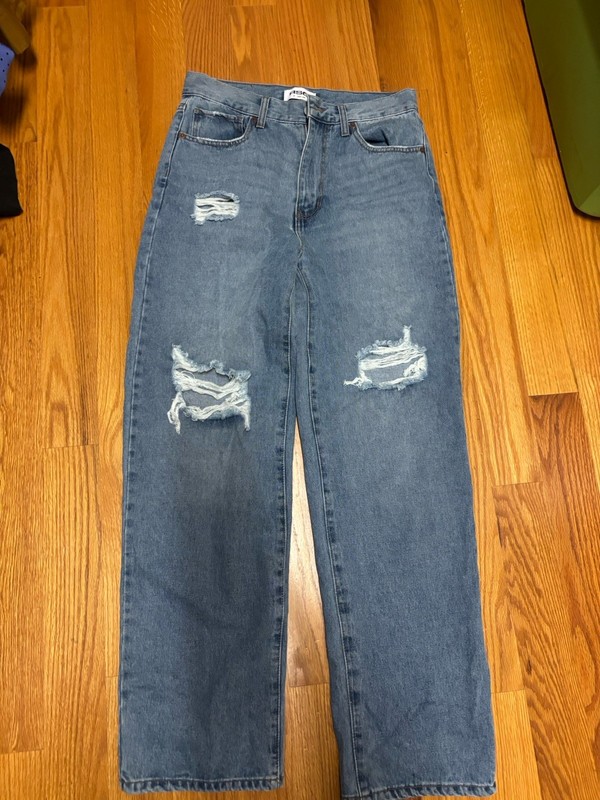 RSQ Jeans Womens Size 28 Blue  Distressed Light Wash