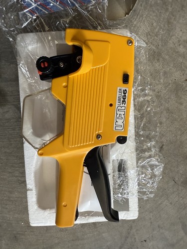Vintage Labeller UCR-366 Label Maker Gun Good Condition With - Picture 7 of 8
