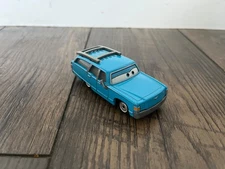 Disney Pixar Cars Mrs The King 2 Blue Toy Car Metal Diecast 1:55 The King's Wife