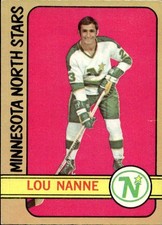 1972-73 O-Pee-Chee SET BREAK #10 Lou Nanne EXMT