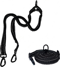 Double Dog Leash, 2 Dogs No Tangle Walking Leashes for Large Dogs - 360  Swivel