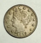 Photo of a 1892-P Liberty Nickel from an eBay listing that sold on Jul 15, 2026