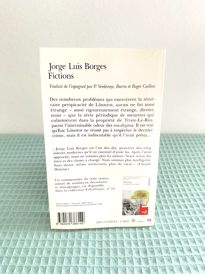 Fictions de Jorge Luis Borges | Livre | Bon Etat - Photo 3/3