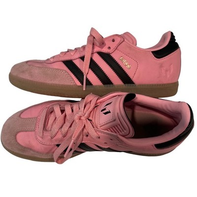 Adidas Samba Messi Inter Miami CF Pink Black Gum Shoes Kids Size 5