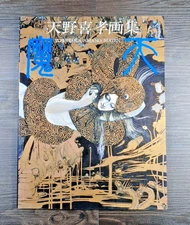 Yoshitaka Amano Art Book Maten Illustration 1984 Used ASAHISONORAMA From JAPAN