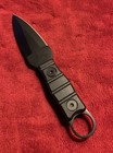 Fixed Blade Boot Dagger Knife Black Spear Point Full Tang Sheath Unused — photo 4