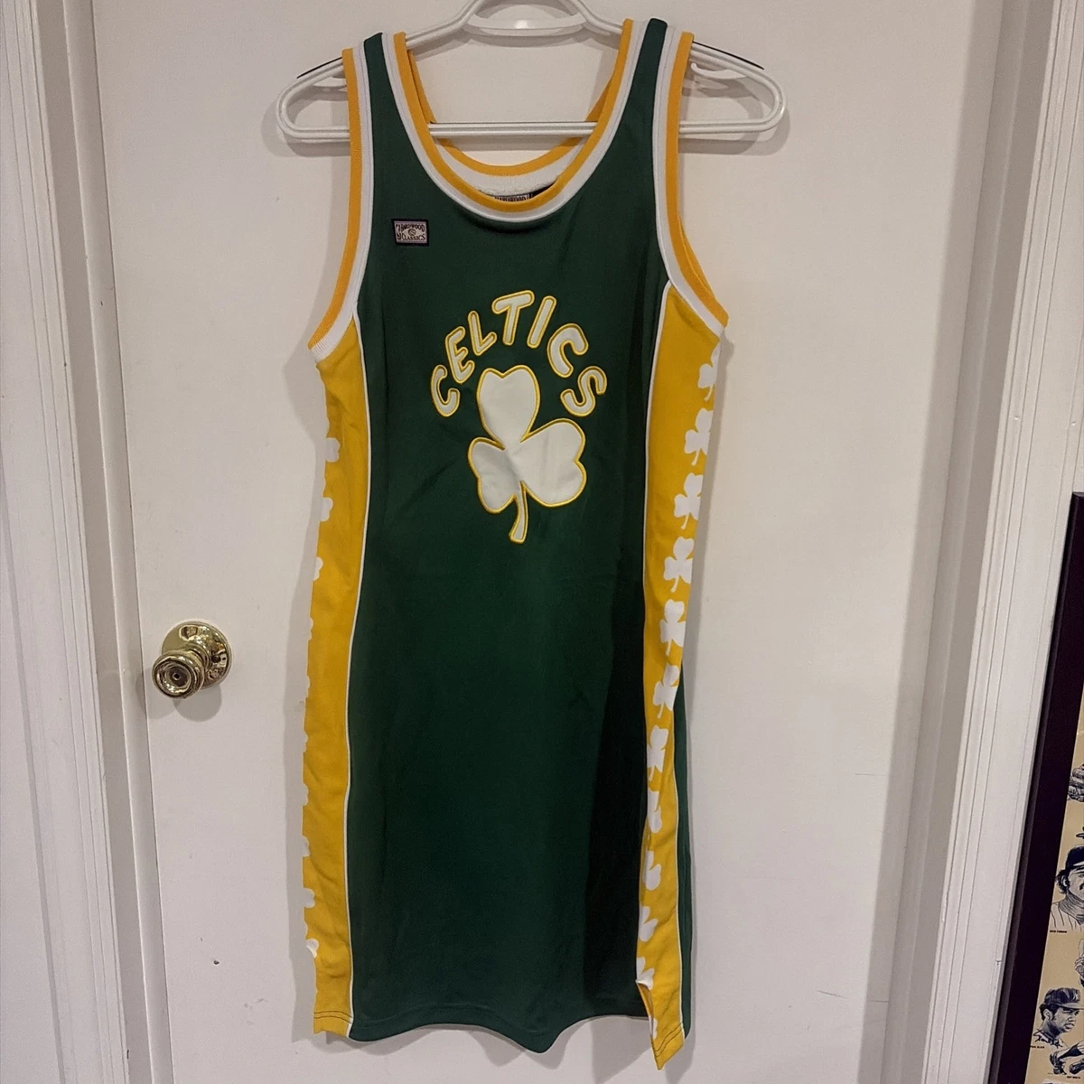 early 2000s jersey dress era, #2000s #early2000s #nostalgia #millennials #y2kfashion #celtics Material is actual jersey material Nba Jersey Dress for sale