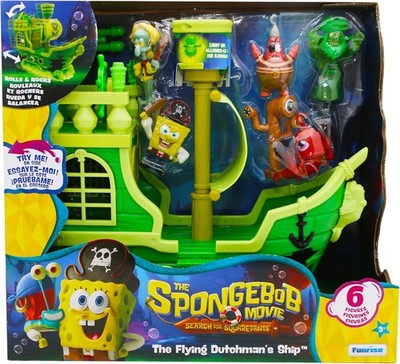 Spongebob Squarepants Search for Squarepants The Flying Dutchman's Ship Playset