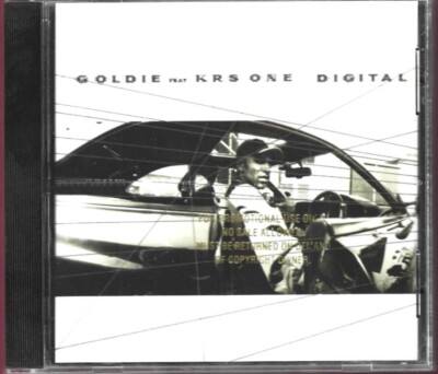 GOLDIE   KRS ONE  DIGITAL    1997 AUDIO CD SINGLE   BREAKBEAT + RAP