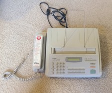 VINTAGE, RARE Brother Intellifax 600 Plain Paper Fax Phone. Tested, Works