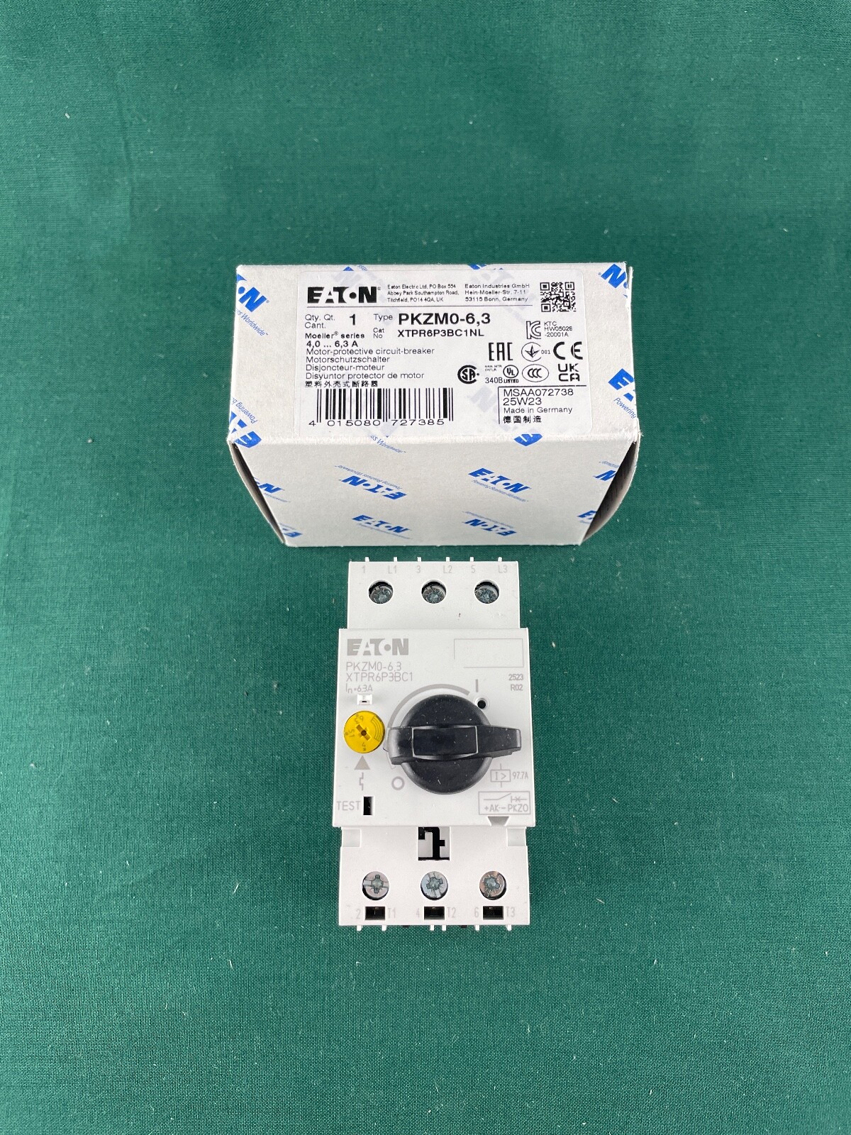 LUJIAYA Motorschutzschalter PKZM0-1.6/2.5/4/6.3 - Überlast- Und Kurzschlussschutz