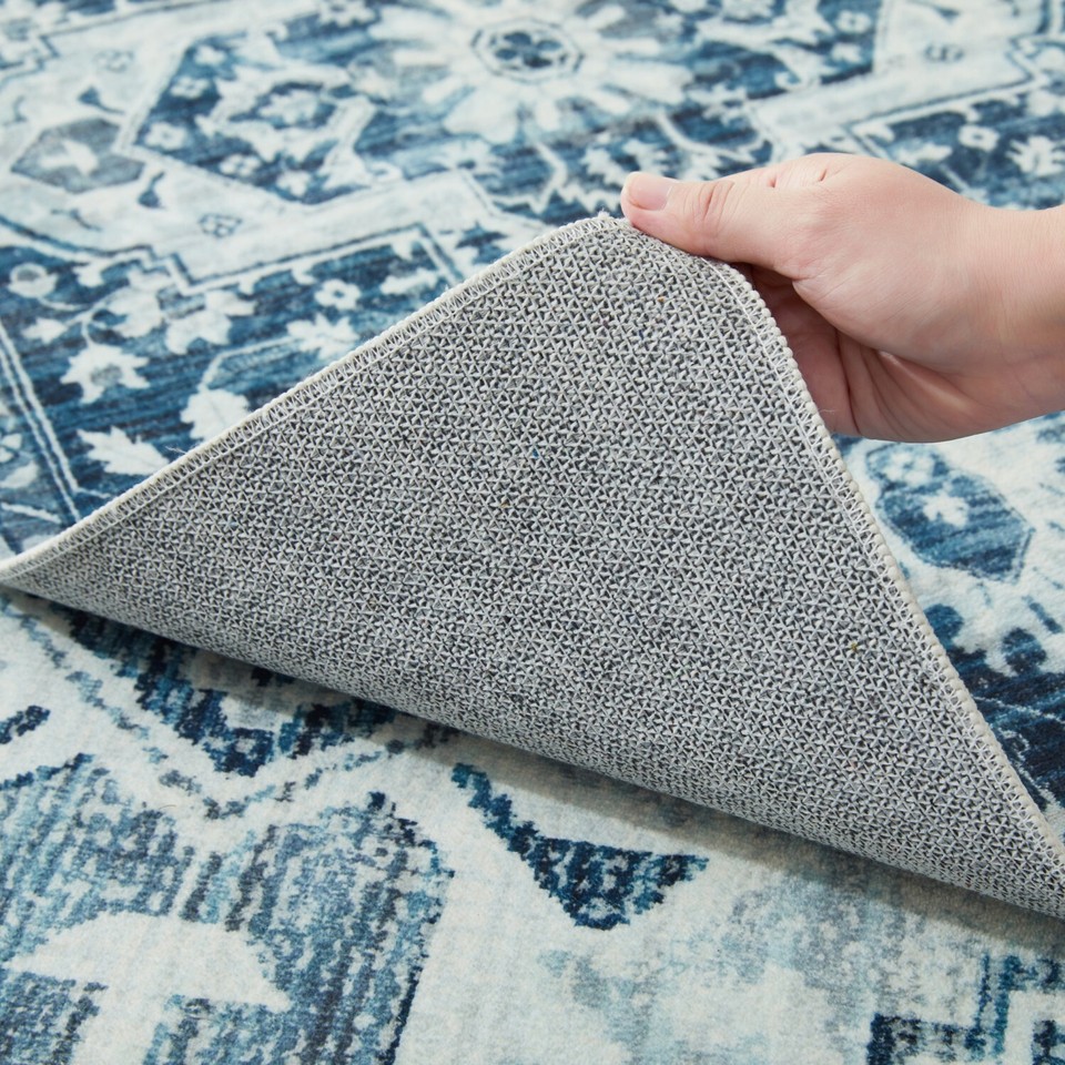 Extra Large Area Rug Non Slip Hallway Runner Traditional Carpet Rugs ...