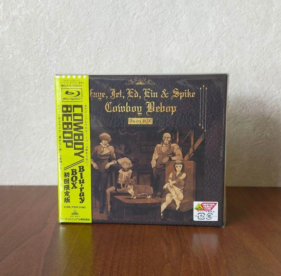 Cowboy Bebop Blu-Ray Box First Press Limited Edition 8 Pieces Set 