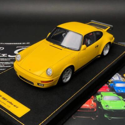 Buonarte 1/18 RUF CTR Yellow Bird 1987 Collectible Car model Yelow