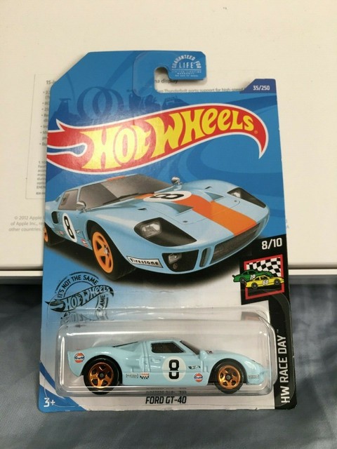 hot wheels ford gt40 gulf