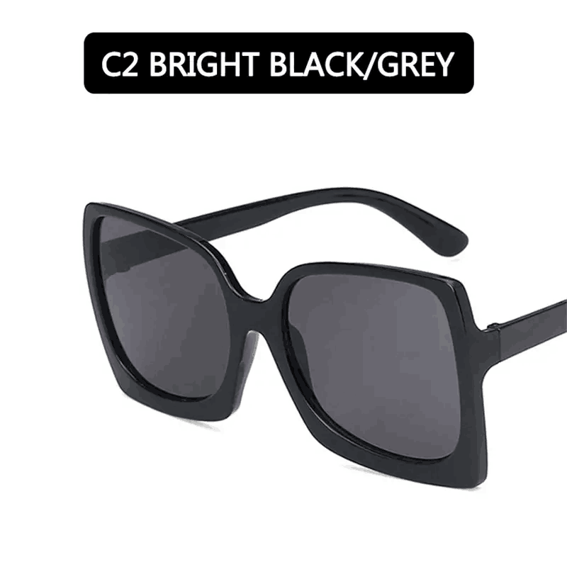 Women\'s Black Oversized Sunglasses - UV Protection Amazon.com: Joopin Oversized Sunglasses Womens Trendy  main image 4