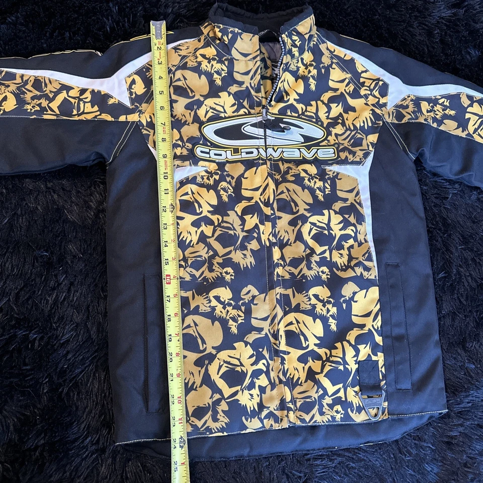 Chaqueta de moto de nieve Coldwave Diablo para niños talla 10 Foto 3 de 4