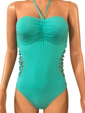 Maxine of Hollywood One Piece Bathing Swim Suit Size 6,Aquamarine
