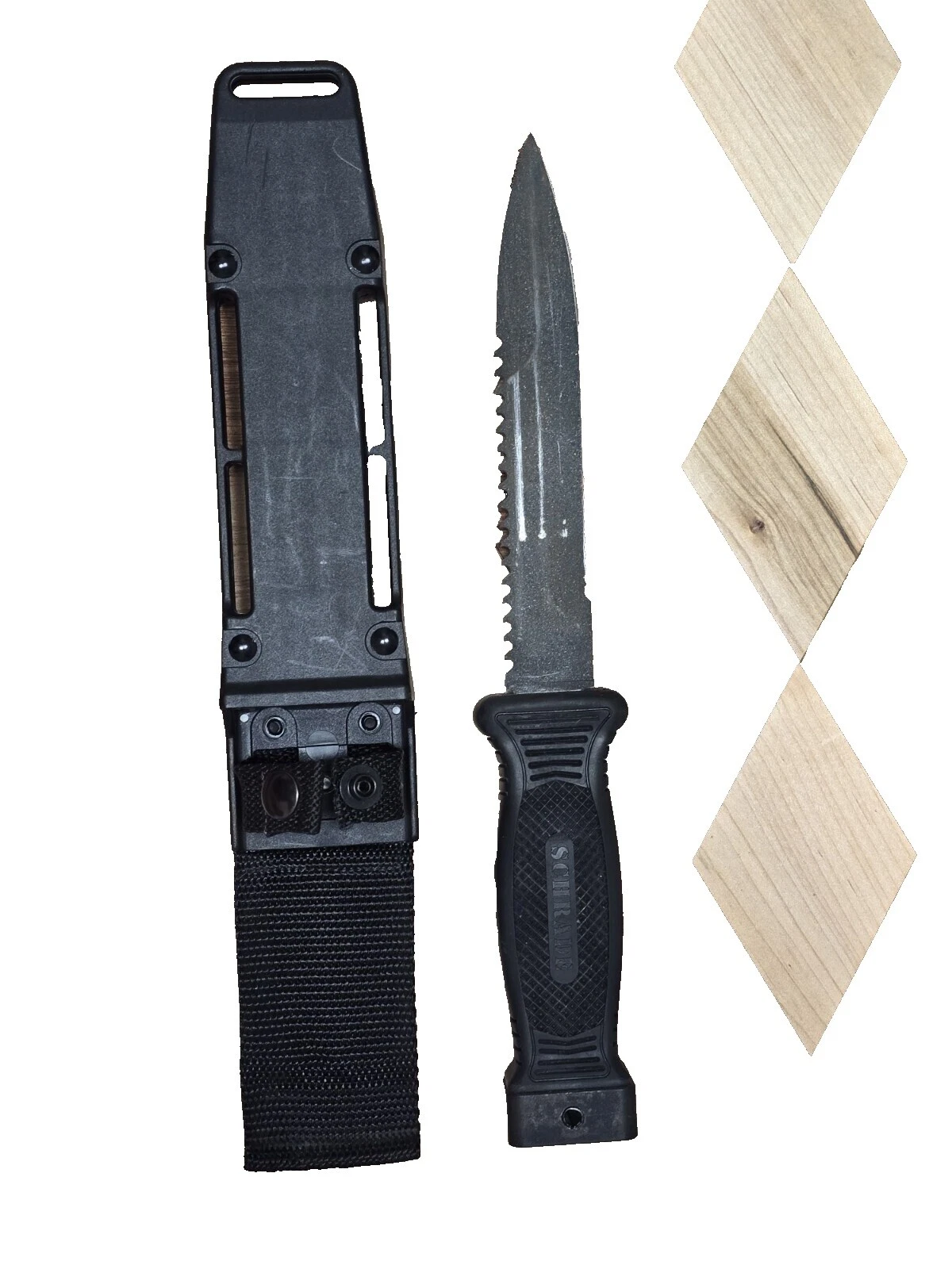 Schrade Tactical Black Collectible Folding Knives