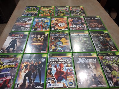 Microsoft XBox Games, Resurfaced and Tested, Great Titles!