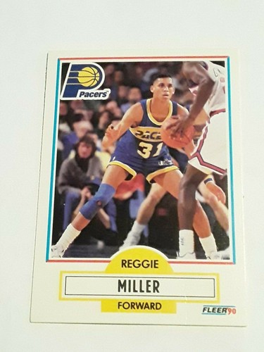 Lot Of 14 Reggie Miller NBA Indiana Pacers Basketball Cards - Photo 4 sur 12