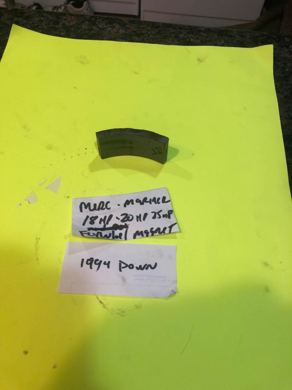 Mercury mariner outboard 25hp flywheel 18hp 20hp 1994down OEM