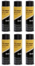 Transtar 4643 2 in 1 Trim Black Matte Finish 20 oz Aerosol (6 Pack)