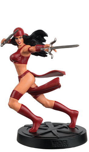 ELEKTRA MARVEL FACT FILES SPECIAL FIGURE in BOX EAGLEMOSS