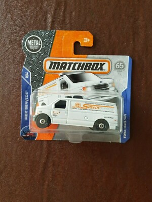 Matchbox 2017 MBX Service 15/20 - Ford Panel Van - Speedy X-Press - Kurzkarte