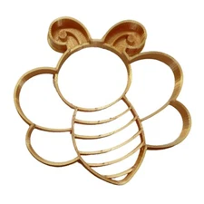 BEE BUMBLEBEE FRONT FACING DETAILED COOKIE CUTTER MADE IN USA PR5061