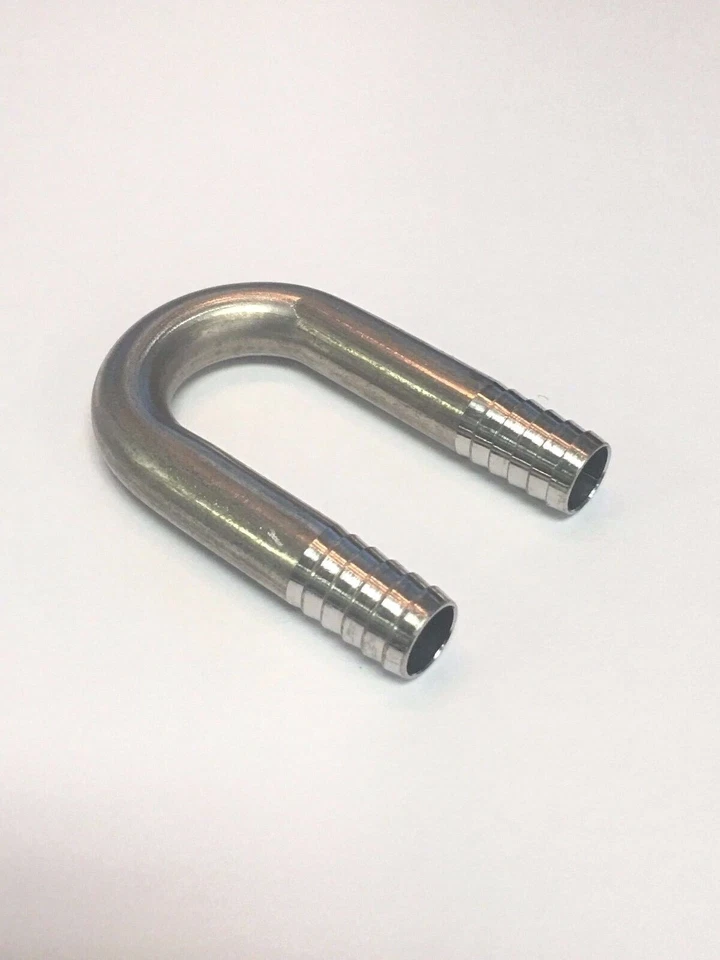 LANCER Soda System, Beer System, Part, Fitting 5/16" Barb U Bend SS, BEVCO-SF-56U