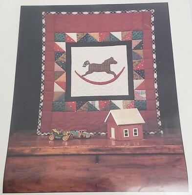 Vtg Thimbleberries Toy Horse Miniature Quilt Pattern Lynette Jensen LJ-92211