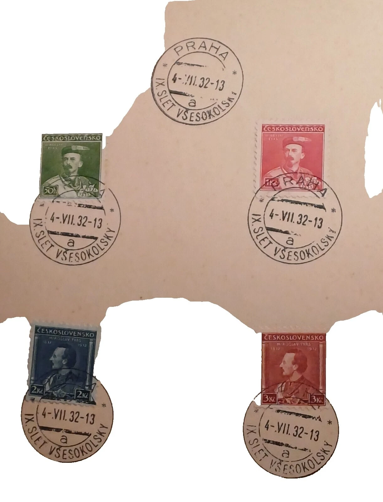 Estampillas de Checa e historia Postal checoslovaca