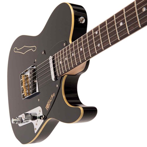 Fret-King Country Squire Stealth ~ Gloss Black - Picture 10 of 16