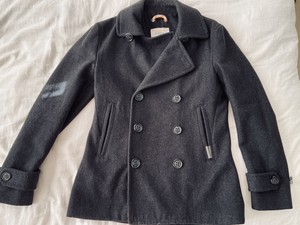superdry wool peacoat