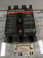 Cutler Hammer  FS340015A  3-Pole 15Amp 480VAC  Type FS Circuit Breaker 8E2