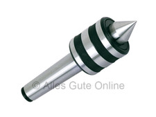 Mitlaufende Zentrierspitze Körnerspitze MK Mittellast 3-fach kugelgelagert