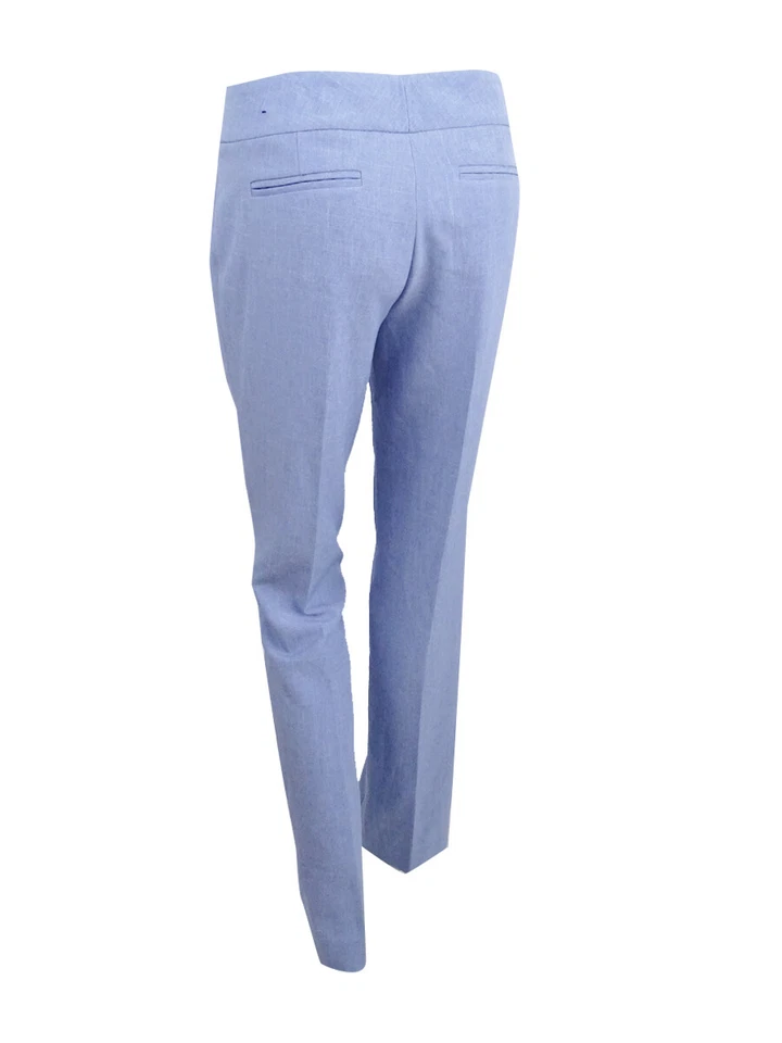 Nine West Women's Straight-Leg Trouser Pants (4, Breeze) - Image 2 of 2