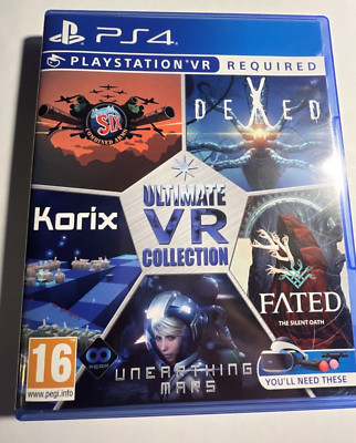 5-game Ultimate VR Collection PSVR (PlayStation 4 PS4) CIB Complete